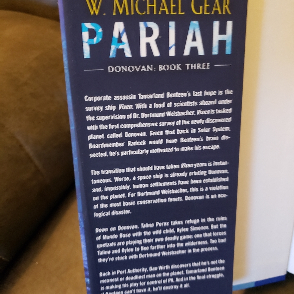 Pariah Donovan: Book Three by W. Michael‎ Gear - Picture 3 of 7
